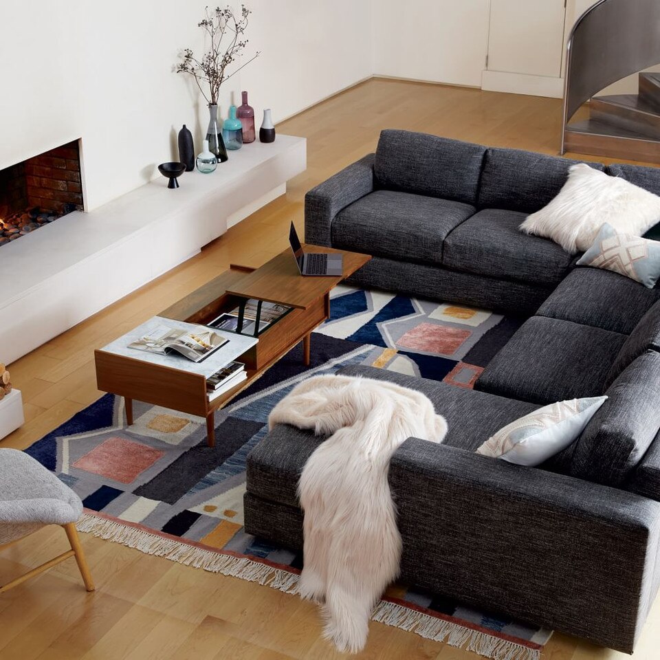 Mid-Century Pop-Up Coffee Table (122 cm) | west elm Australia